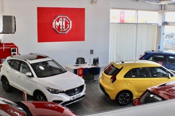 MG sees record sales growth as dealerships reopen